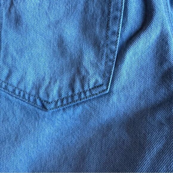 Forever 21 Light Blue Denim Shorts, 25 - Picture 5 of 6